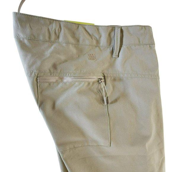 All‎ in Motion Mens Hybrid Resort Shorts Khaki Size XXL - Picture 10 of 11